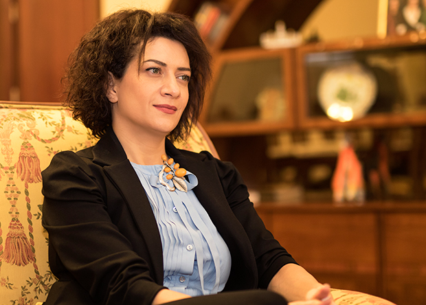 Աննա Հակոբյանի գրառումը Արցախից