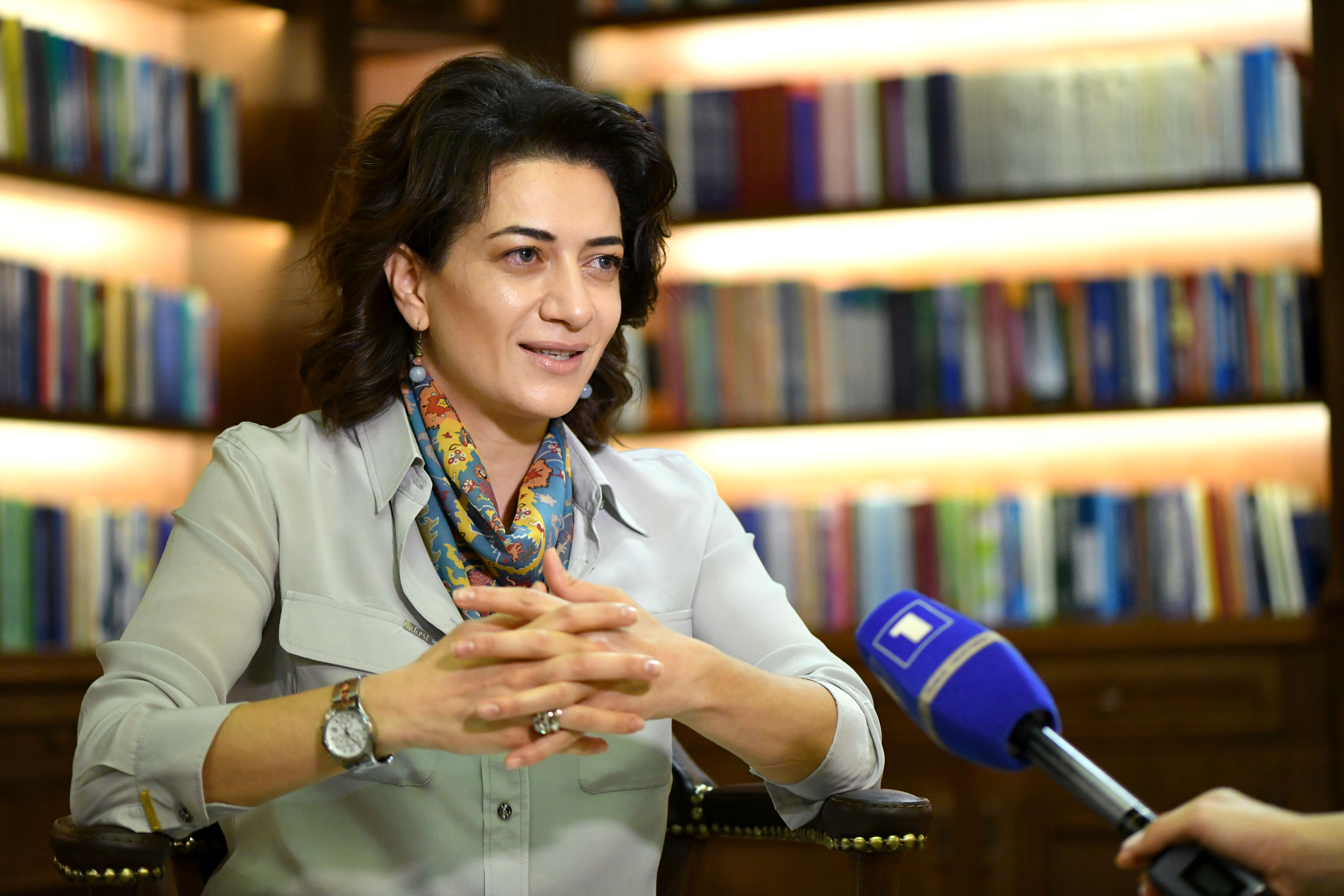 Աննա Հակոբյանն այցելել է Հայրենիքի պաշտպանի վերականգնողական կենտրոն