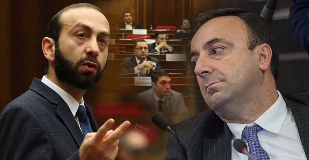 «Իմ քայլը» Հրայր Թովմասյանի լիազորությունները դադարեցնելու հարցով դիմել է ԱԺ նախագահին