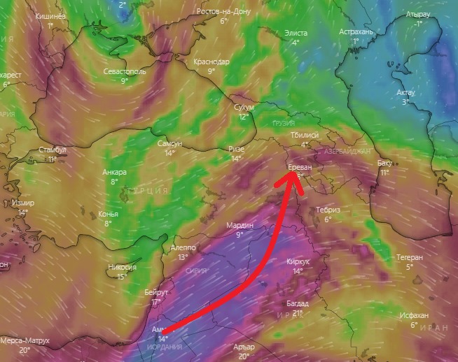 Սպասում ենք արևադարձային տաք օդային հոսանքների․ Սուրենյան