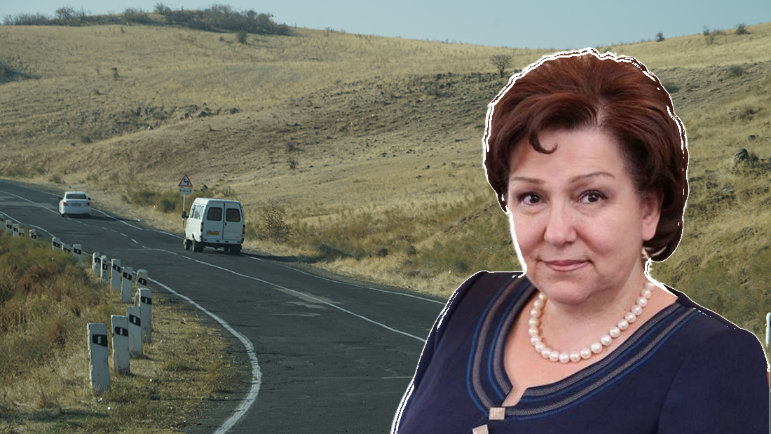 Հերմինե Նաղդալյանի ՍՊԸ-ի կողմից ճանապարհ կառուցելու արդյունքում հափշտակվել է 21 մլն դրամ. հարուցվել է քրգործ