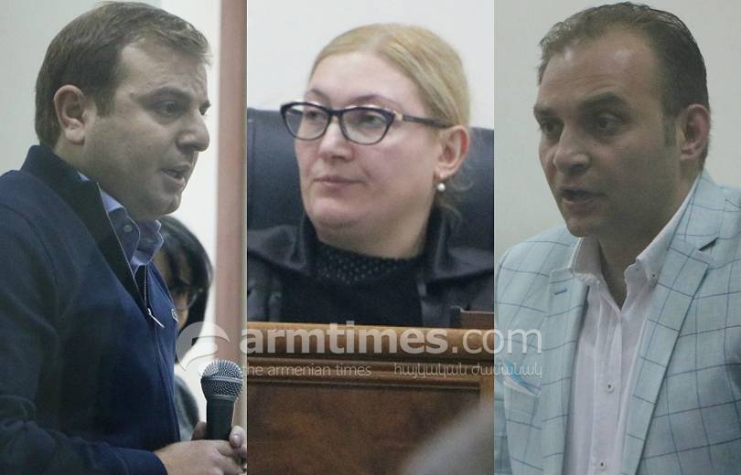 Արմեն Գեւորգյանի պաշտպանները բոյկոտեցին դատական նիստը, իսկ Խաչատուրովի պաշտպանի նկատմամբ սանկցիա կիրառվեց