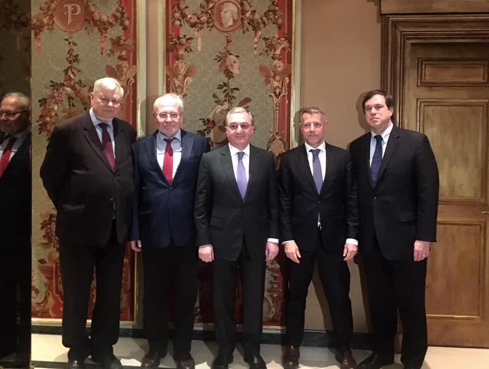 ԱԳ նախարարը հանդիպել է ԵԱՀԿ Մինսկի խմբի համանախագահներին