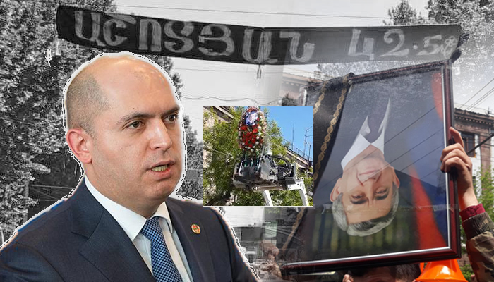 Ո՞ւր էիք, երբ գալիս էին մեր տների մոտ, ծաղկեպսակներ դնում և դագաղներ ֆռցնում. Արմեն Աշոտյան