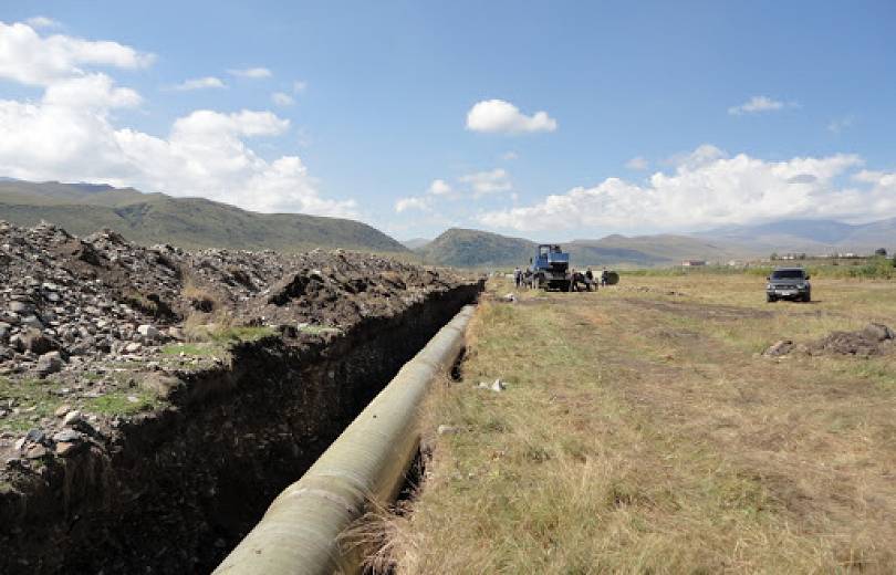 Նոր Գեղիի ոռոգման ջրի խողովակի խցանման հետեւանքով կտրվածք է արվել. ներսում հայտնաբերվել է դի