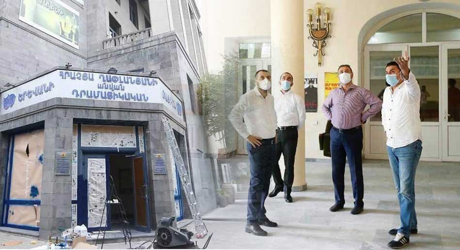 Պատանի հանդիսատեսի և «Մհեր Մկրտչյան» արտիստական թատրոննները կհիմնանորոգվեն. փոխքաղաքապետ