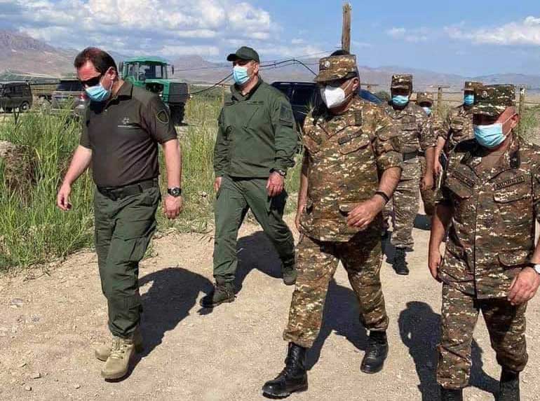 ՀՀ պաշտպանության նախարար Դավիթ Տոնոյանն այցելել է ՀՀ հարավ-արևմտյան սահմանագոտի