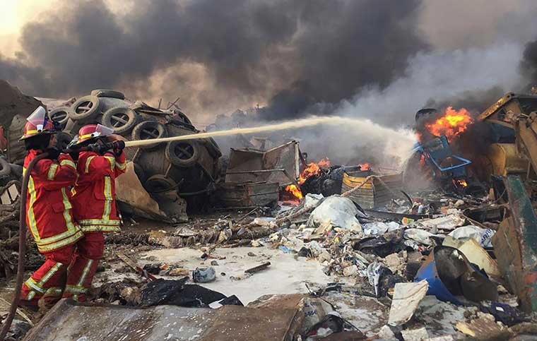 Պայթյունից 15 կմ հեռու գտնվող ՀՀ դեսպանատան բոլոր պատուհանները կոտրվել են