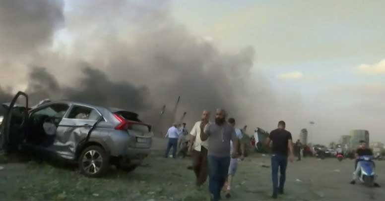 Հզոր պայթյուն Բեյրութում. հաղորդվում է ավելի քան 10 զոհի և 100 վիրավորների մասին