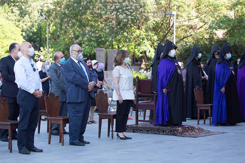 Մայր Աթոռում հոգեհանգստյան կարգ է կատարվել Բեյրութի պայթյունից զոհվածների համար
