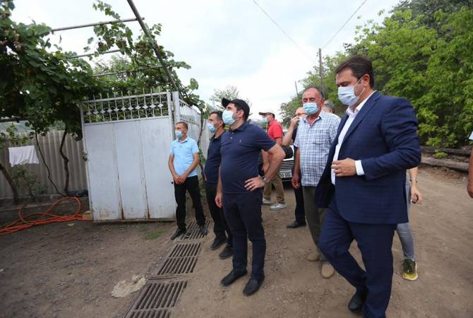 ՏԿԵ նախարար Պապիկյանն այցելել է Բերդի տարածաշրջան