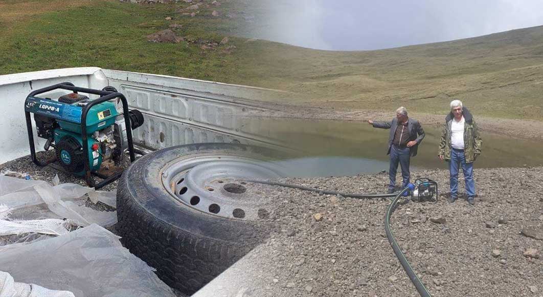 Ապամոնտաժվել և առգրավվել է Աժդահակ խառնարանալճում տեղադրված բենզապոմպը