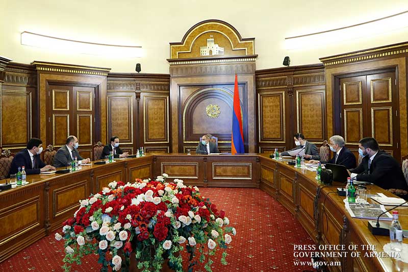 Վարչապետի մոտ քննարկվել է Երևանի Ֆիրդուսի 33-րդ թաղամասի կառուցապատման նախագիծը