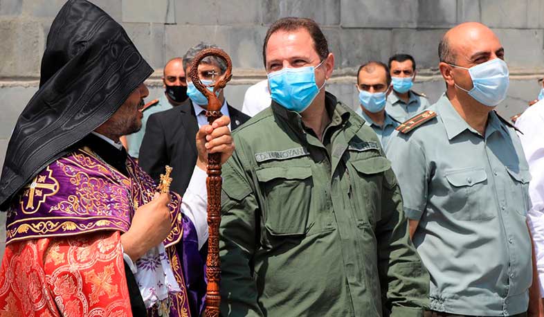 Ռազմական համալսարանում բացվել է Սուրբ Մաշտոց եկեղեցին