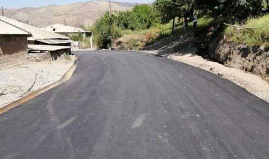 Հիմնանորոգվում է Երվանդաշատ-Բագարան ճանապարհի 2.5 կմ հատվածը