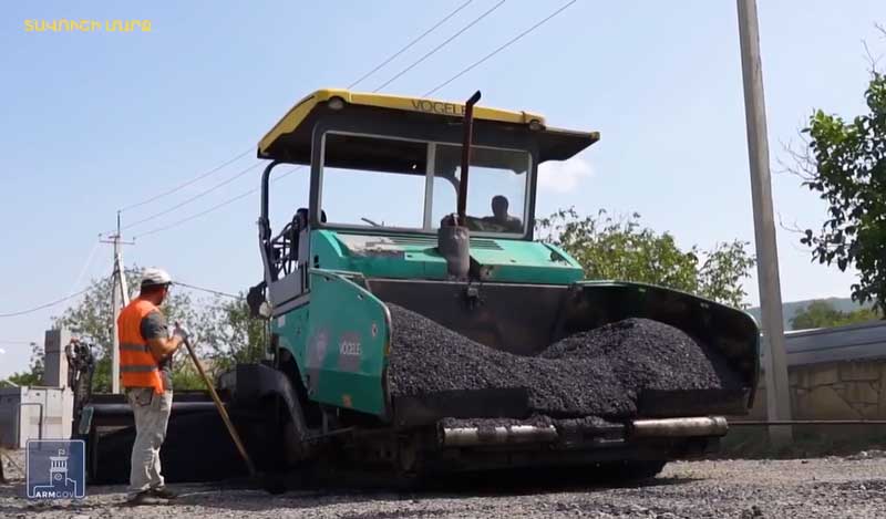 Հիմնանորոգվում է Մ16-Բերքաբեր ճանապարհի 4 կմ երկարությամբ ճանապարհահատվածը
