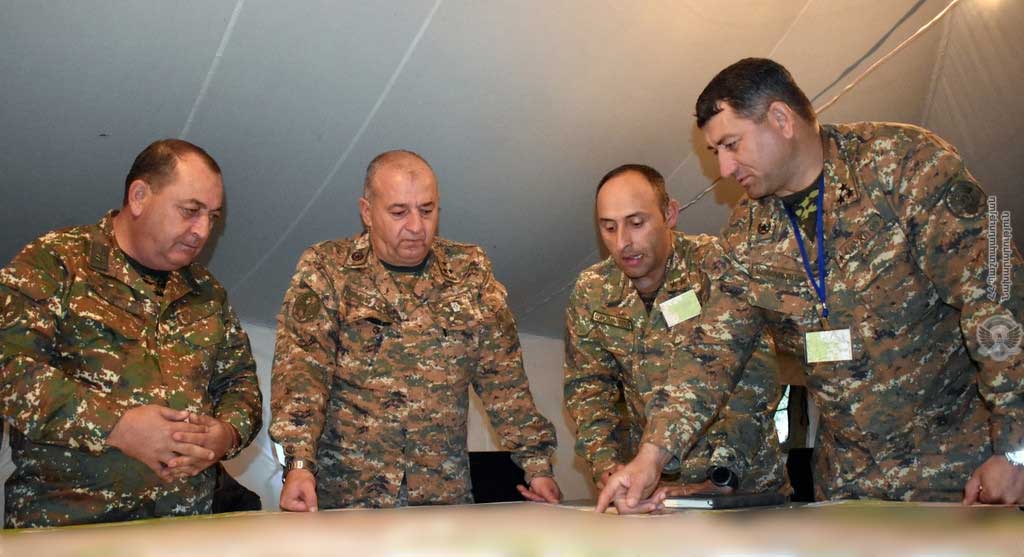 Հրամանատարաշտաբային զորավարժության ընթացքը գնահատվել է բարձր