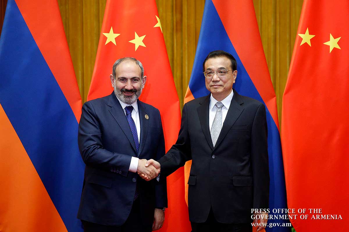 «Մեր երկրների համագործակցությունը համակողմանիորեն զարգանում է». Նիկոլ Փաշինյանին շնորհավորել է Լի Քեցյանը