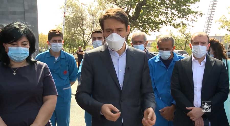 Շտապօգնության ծառայության մեր բուժաշխատողներն իսկական հերոսներ են. Հայկ Մարության
