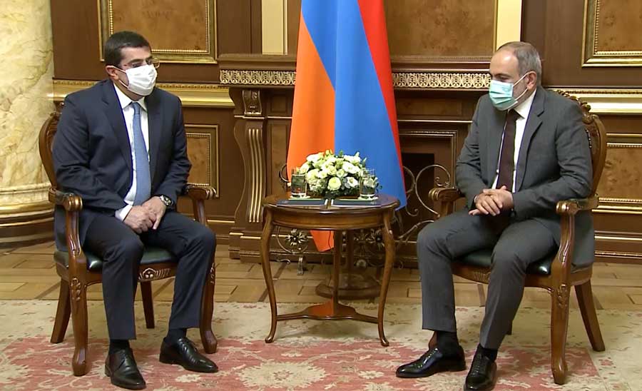 Տեղի է ունեցել Նիկոլ Փաշինյանի և Արայիկ Հարությունյանի հանդիպումը