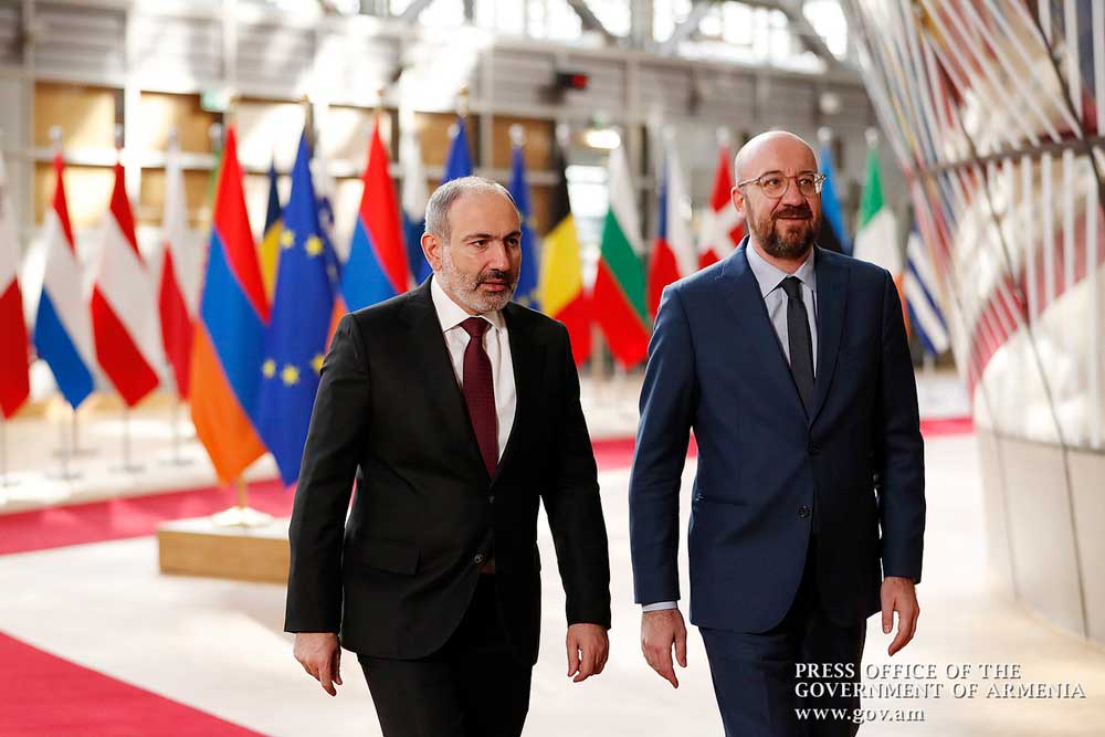 Վարչպետը հեռախոսազրույց է ունեցել Եվրոպական խորհրդի նախագահ Շարլ Միշելի հետ