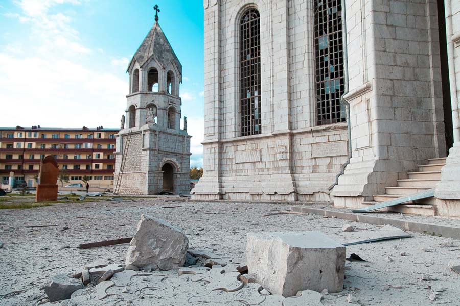 Թշնամին երկրորդ անգամ է հարվածել Ղազանչեցոցին. վիրավորվել է արտասահմանցի լրագրող