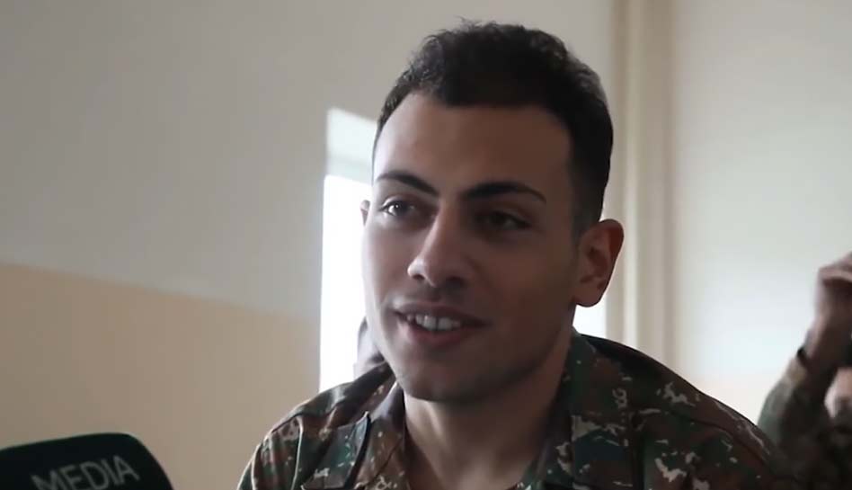 ՀՀ վարչապետի որդին այսօր կամավորականների ավտոբուսով մեկնեց առաջնագիծ (տեսանյութ)