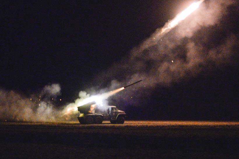 Ստեփանակերտը հրթիռակոծվում է «Գրադ» և «Սմերչ» կայանքներից. ԱՀ ԱԻՊԾ