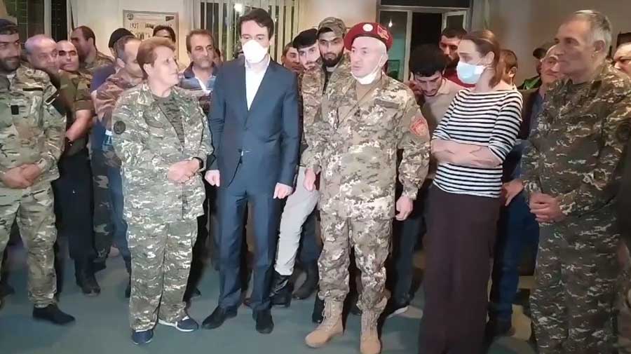 Արցախ ճանապարհեցինք մեր «Կարմիր բերետներ 5165» կամավորական ջոկատի տղաներին․ Հայկ Մարության
