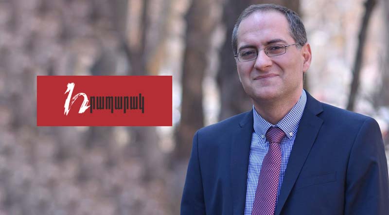 «Հրապարակ» կայքի «տեղեկությունը» սադրիչ հորինվածք է. Արման Մուսինյան