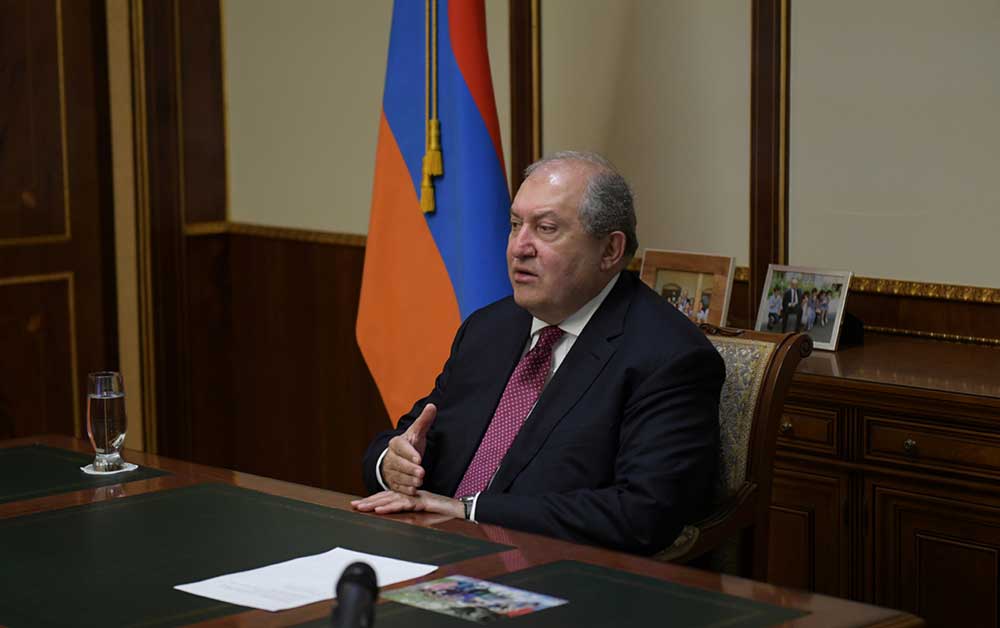 Այն, ինչ Ալիևն է ասում, կոչվում է դասական էթնիկ զտում․ ՀՀ նախագահ