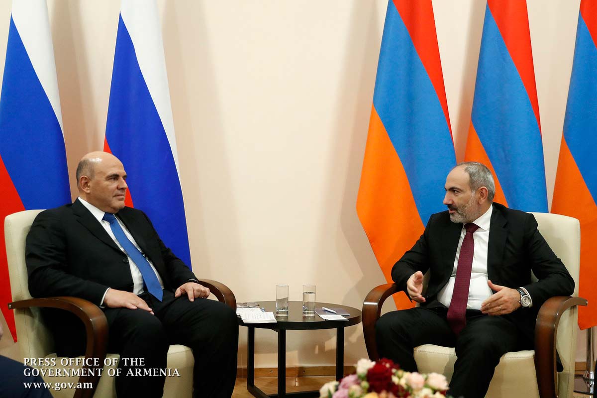 Երևանում կայացել է Նիկոլ Փաշինյանի և Միխայիլ Միշուստինի հանդիպումը