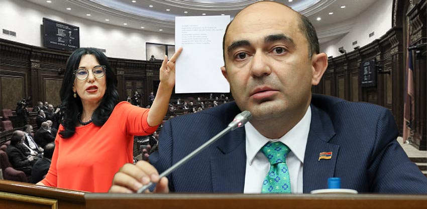 Մարուքյանը և Զոհրաբյանը ԱԺ ամբիոնից  պատերազմով հարցը լուծելու մանդատ են տվել Փաշինյանին