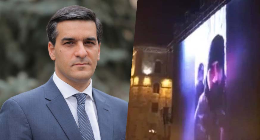«Նման նյութերը միայն լարվածություն են առաջացնում երկրում»․ ՄԻՊ-ը դատապարտել է հրապարակի էկրանին ցուցադրված տեսանյութը