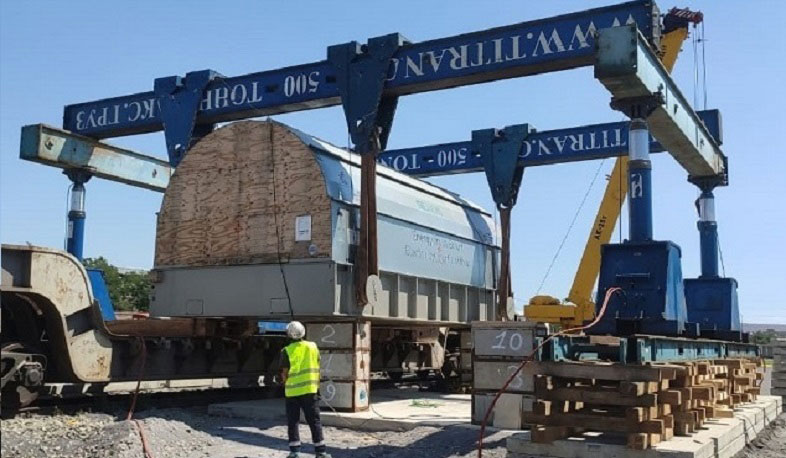 ՀԿԵ-ն ավարտել է Երևանի ՋԷԿ-ի կառուցման համար նախատեսված խոշոր ծավալի բեռների փոխադրումը