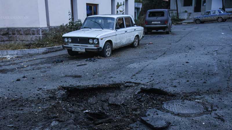 Թշնամին կեսգիշերից հետո կասետային հեռահար մի քանի հրթիռ է արձակել Ստեփանակերտի ուղղությամբ