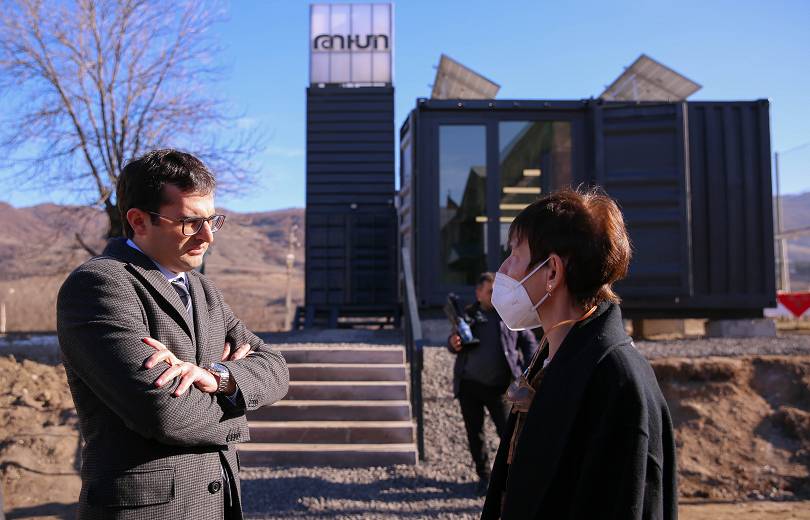 Հակոբ Արշակյանը մասնակցել է սահմանամերձ Բերդ քաղաքում բացված Թումո տուփի հանդիսավոր բացմանը