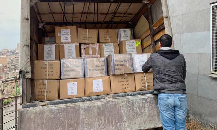 «Ազնավուր» հիմնադրամի հումանիտար օգնության նոր խմբաքանակի բաշխումն արդեն սկսված է