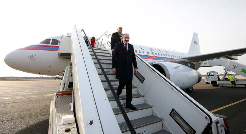 Փաշինյանի ինքնաթիռում տեխնիկական անսարքություն է հայտնաբերվել