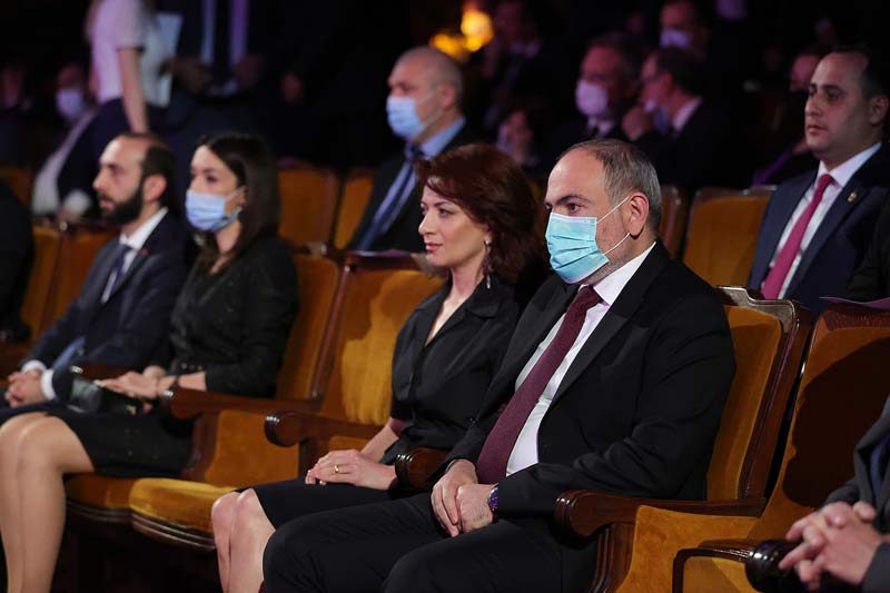 Վարչապետը տիկնոջ հետ ներկա է գտնվել «Հիշատակի եռերգության» եզրափակիչ համերգին