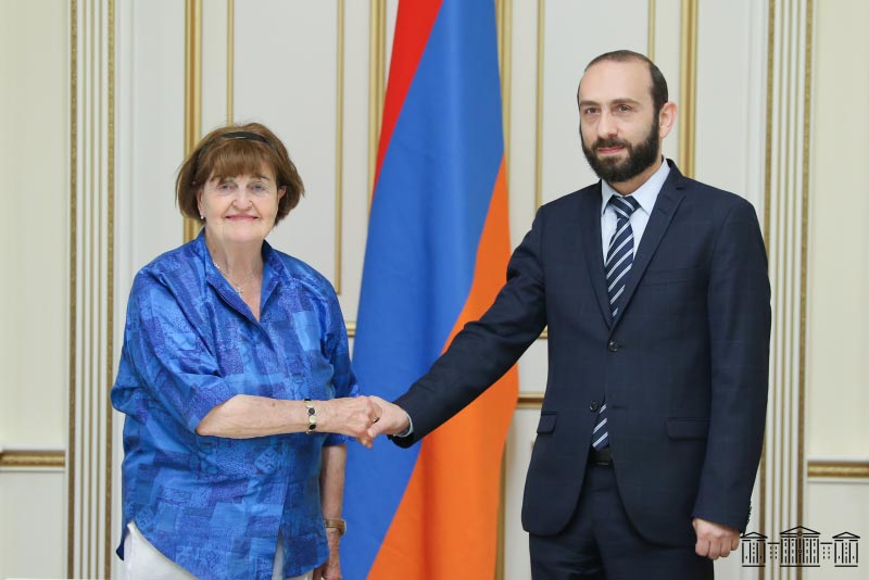 Արարատ Միրզոյանն ընդունեց Քերոլայն Քոքսին
