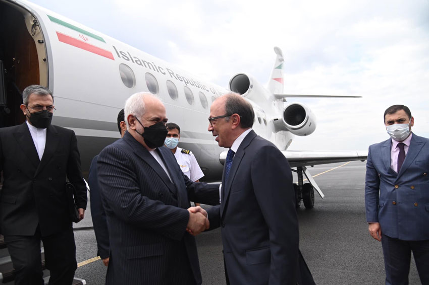 Իրանի ԱԳ նախարար Ջավադ Զարիֆը ժամանեց Հայաստան