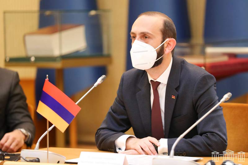 ՀՀ ԱԺ նախագահը Լիտվայի արտգործնախարարին տեղեկացրել է Ադրբեջանի կատարած սահմանային ոտնձգության մասին