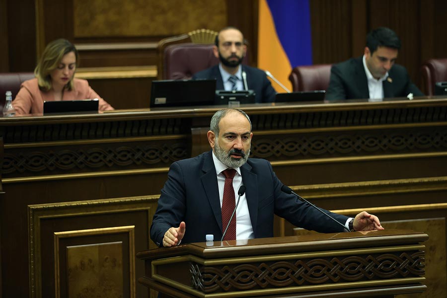 Մեծագույն խնդիրը մեր ժողովրդի համար խաղաղ զարգացման դարաշրջան բացելն է. Նիկոլ Փաշինյան