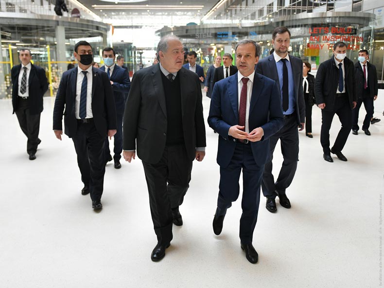Արմեն Սարգսյանն այցելել է Մոսկվայի «Սկոլկովո» նորարարական կենտրոն