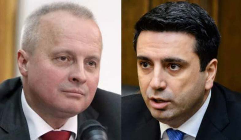 Ալեն Սիմոնյանը հանդիպել է ՀՀ-ում ՌԴ արտակարգ և լիազոր դեսպան Սերգեյ Կոպիրկինի հետ