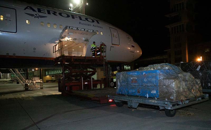 14 հազար երկրորդ դեղաչափ «Sputnik-V» պատվաստանյութն այս գիշեր հասավ Հայաստան