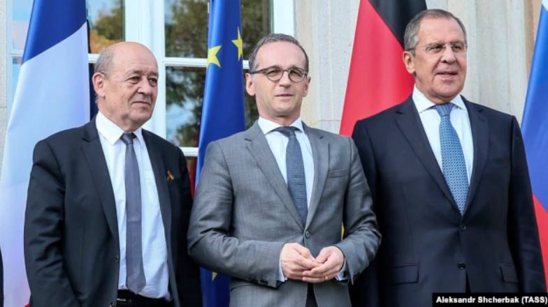 Ռուսաստանի, Ֆրանսիայի ու Գերմանիայի ԱԳ նախարարները քննարկել են ԼՂ թեման և հայ-ադրբեջանական սահմանի իրավիճակը