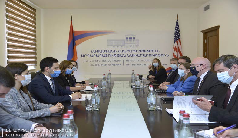 Բադասյանն ընդունել է ԱՄՆ-ի՝ Եվրոպայի և Եվրասիայի հարցերով պետքարտուղարի տեղակալի պաշտոնակատարին