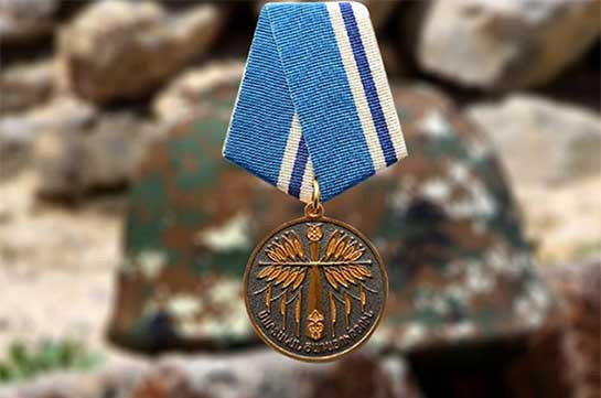 Սամվել Ալավերդյանը հետմահու պարգևատրվել է «Մարտական ծառայության» մեդալով